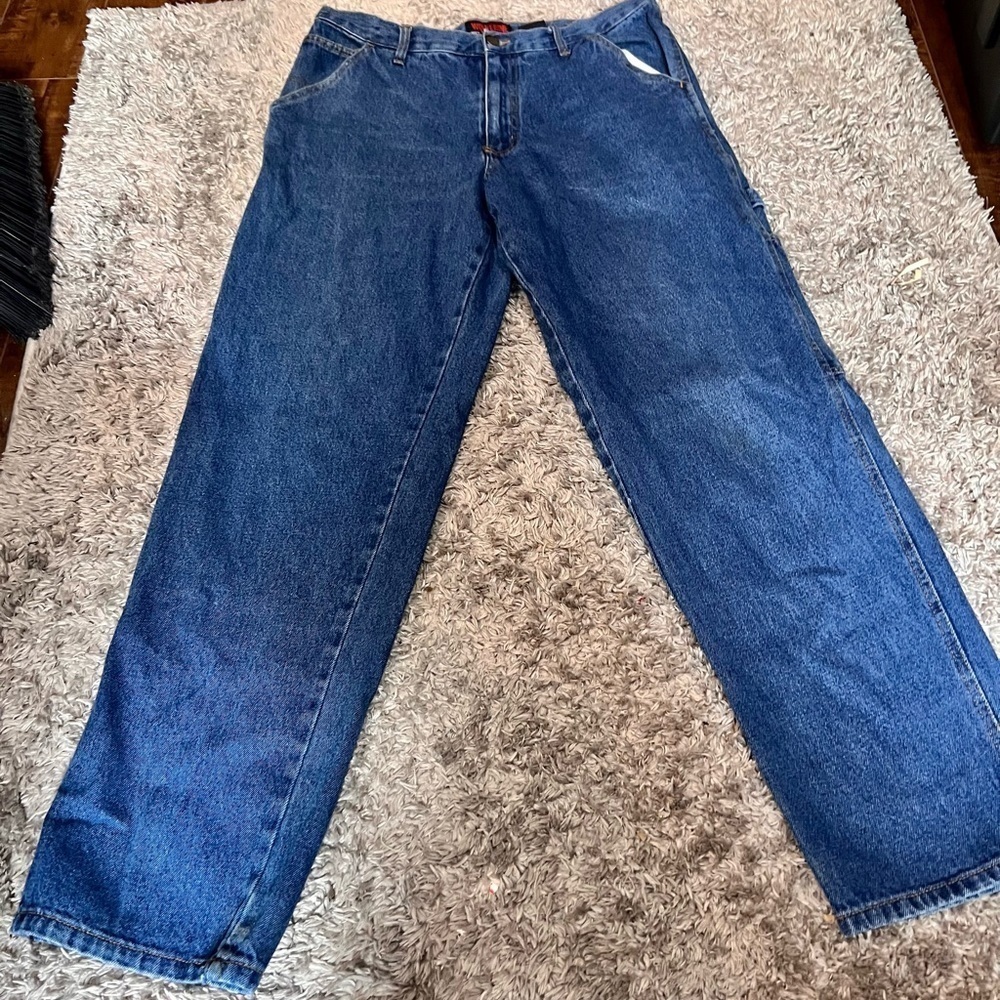 WOLVERINE Med Wash Straight Leg Blue Jeans/Pants size 34/32 313